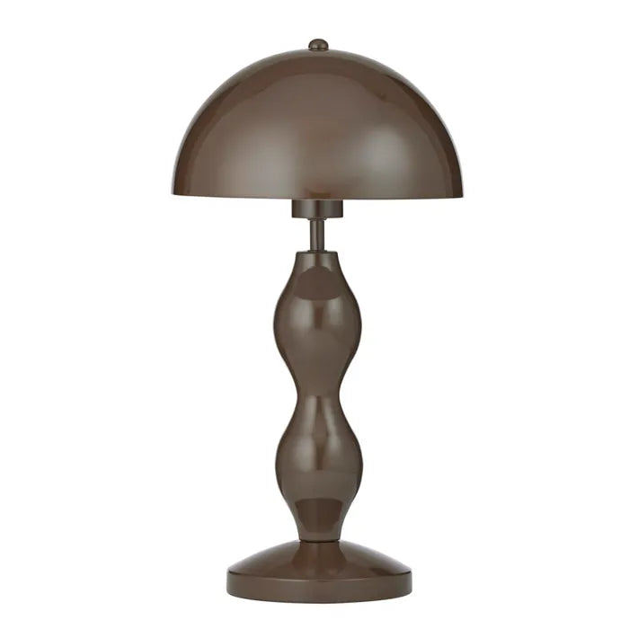 Luca Chocolate Metal Bedside