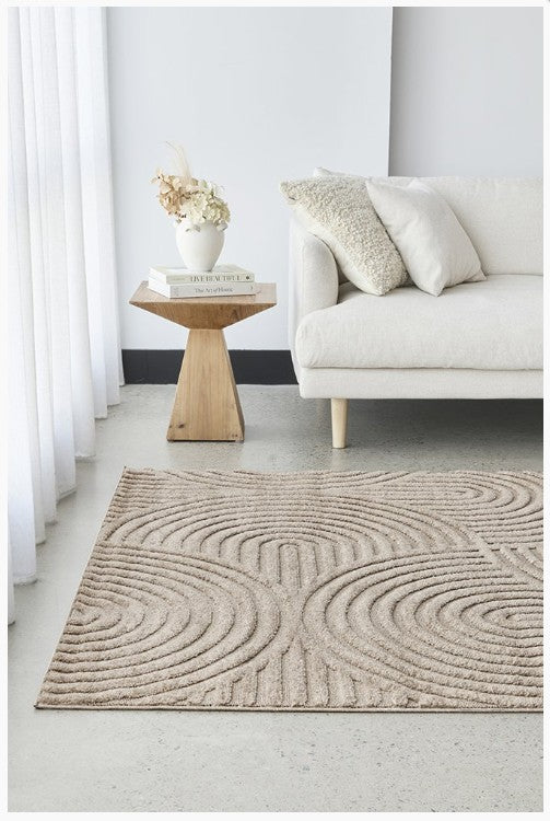 Haven Zena Latte Rug 400x300cm