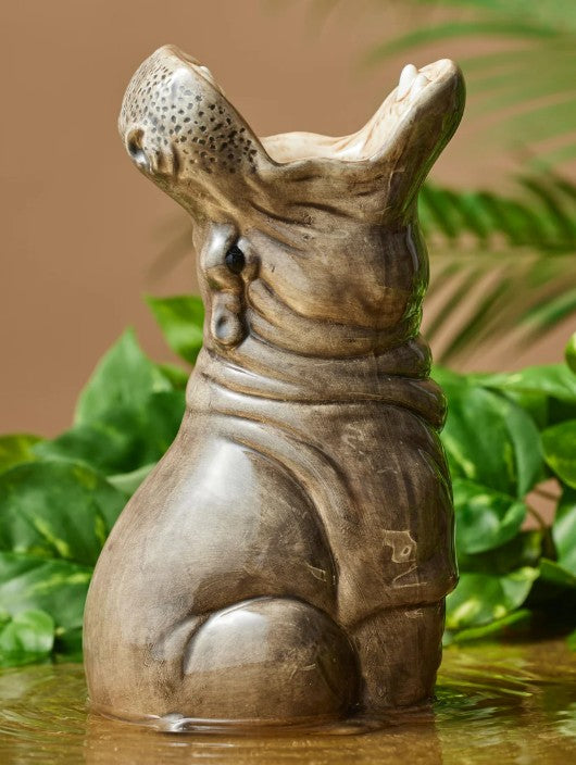 Harry Hippo Vase Statue