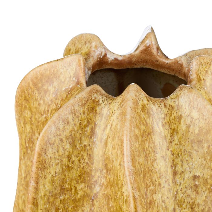 Albany Ceramic Vase - Amber 23cm image 1