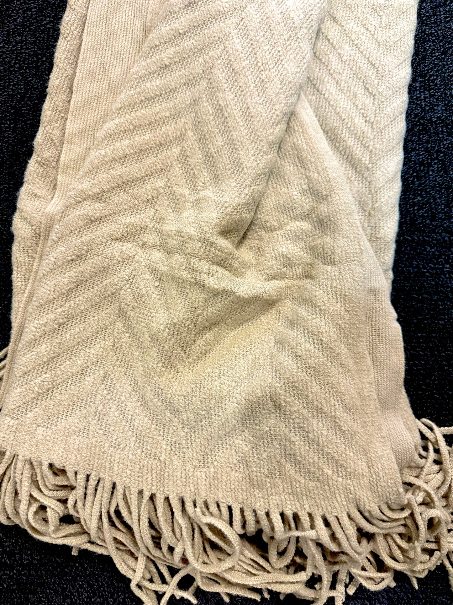 Tan Throw Blanket image 0