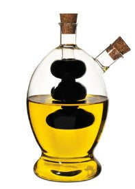 Davis & Waddell Grape Oil & Vinegar Bottle Clear & Natural image 0