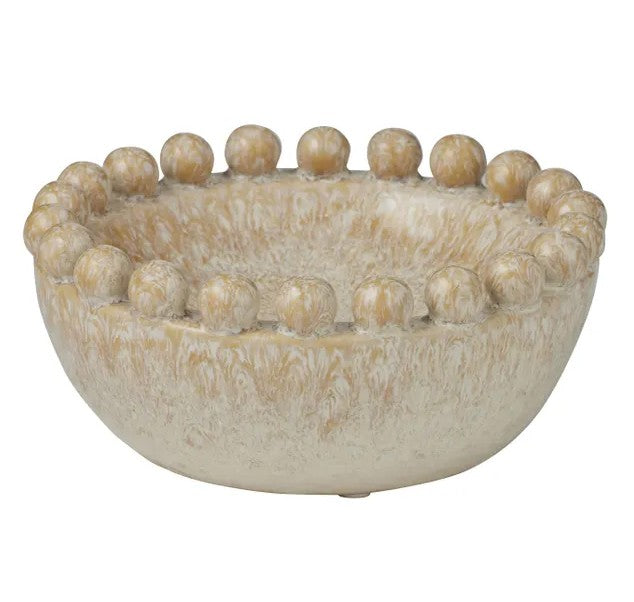 Pip Ceramic Bowl 18x8cm Ivory image 0