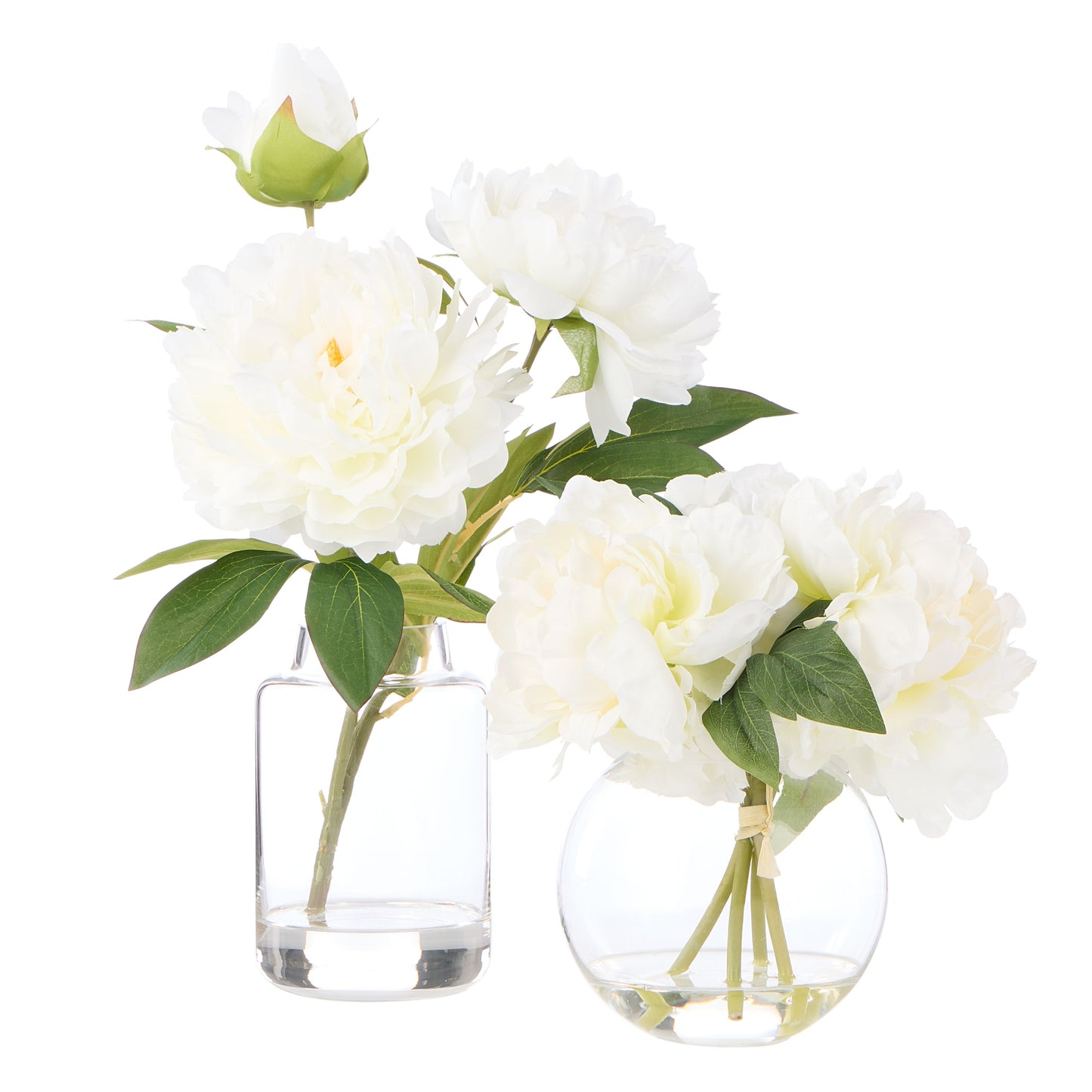 ROGUE PEONY STEM-PAULINE VASE WHITE image 3