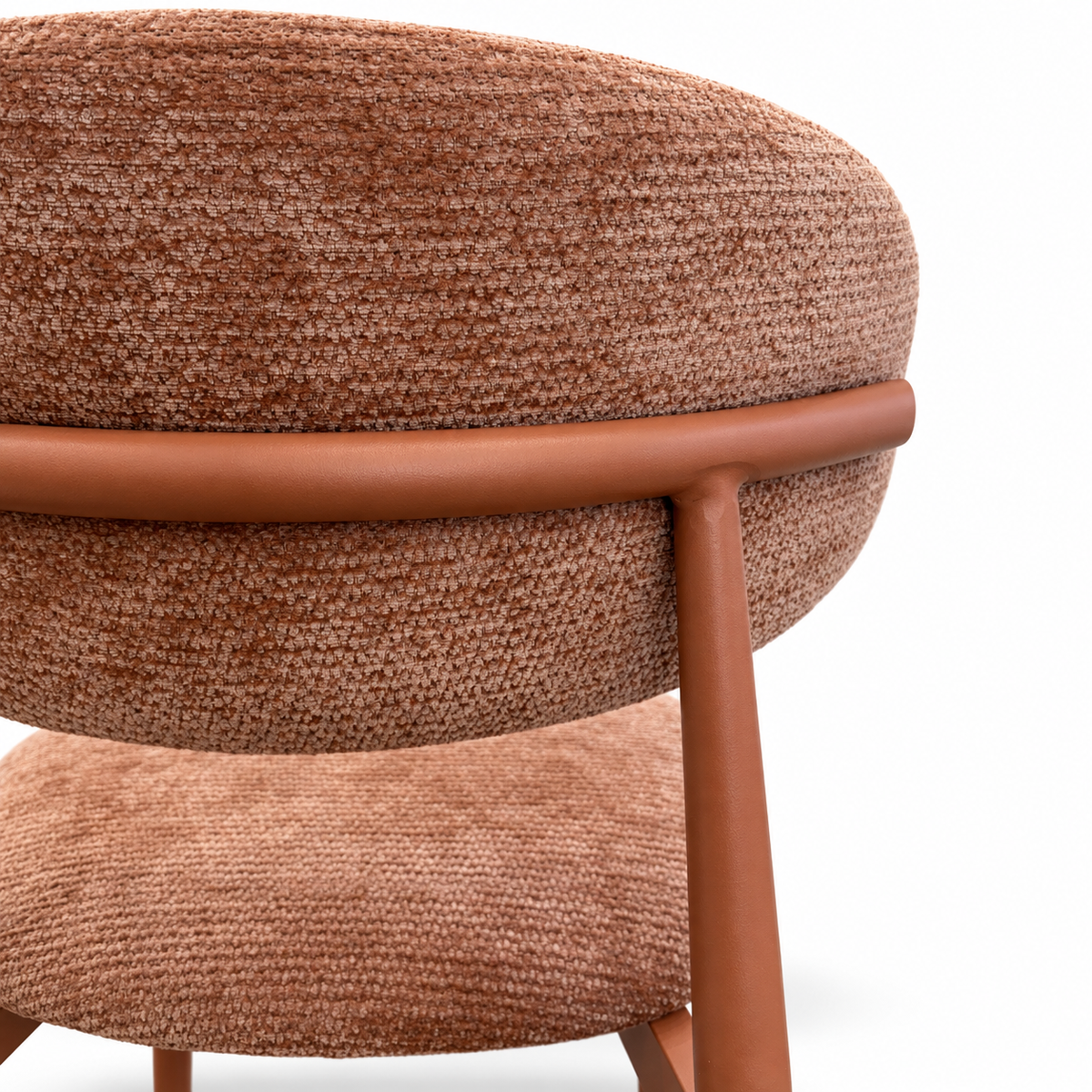 Sienna Terracotta Rust Dining Chairs - Rust