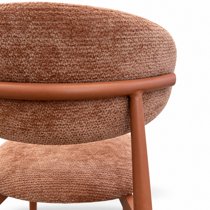 Sienna Terracotta Rust Dining Chairs - Rust