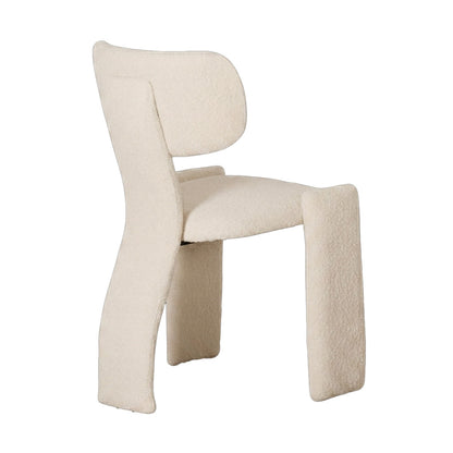 Mila Fabric Dining Chair - Off White - PRE ORDER - Ready 20th Sept.