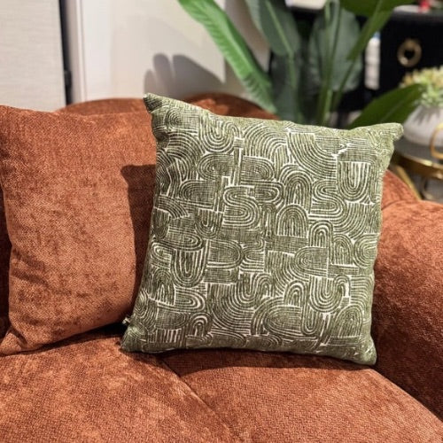 Loom & Living Lux Cushion - Uber Green image 3