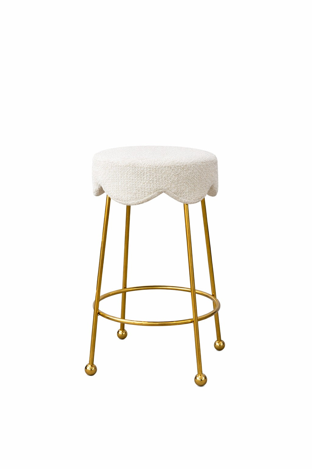 Annabelle Collection - Kitchen / Bar Stool - White Cloud 100 image 0