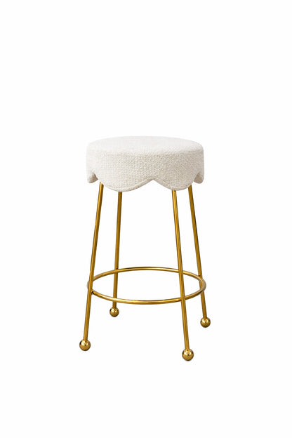 Annabelle Collection - Kitchen / Bar Stool - White Cloud 100 image 0