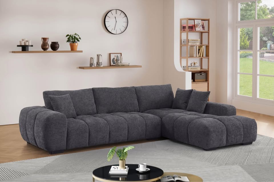 Sophia Sofa & Chase Charcoal image 1