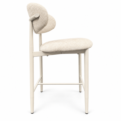 Sienna Ivory Kitchen Bar Stool - Ivory