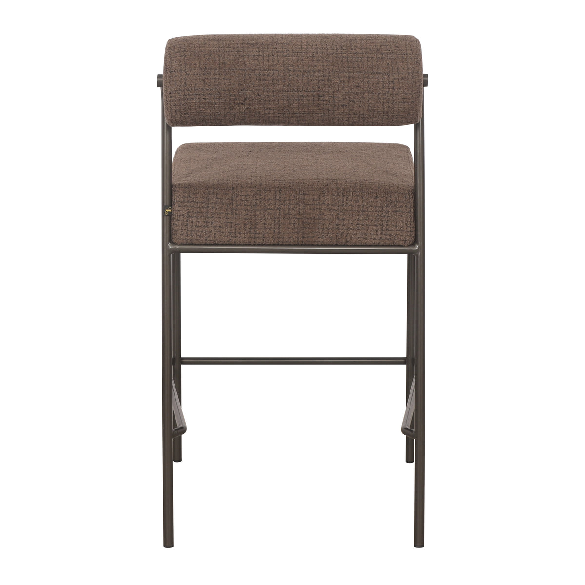 PRE ORDER - Rolo Kitchen Bar Chair - Chocolate on Chocolate