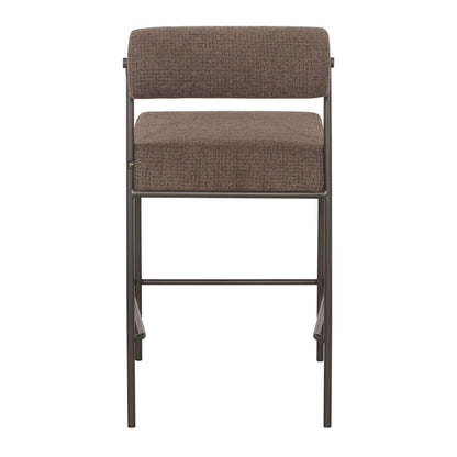 PRE ORDER - Rolo Kitchen Bar Chair - Chocolate on Chocolate