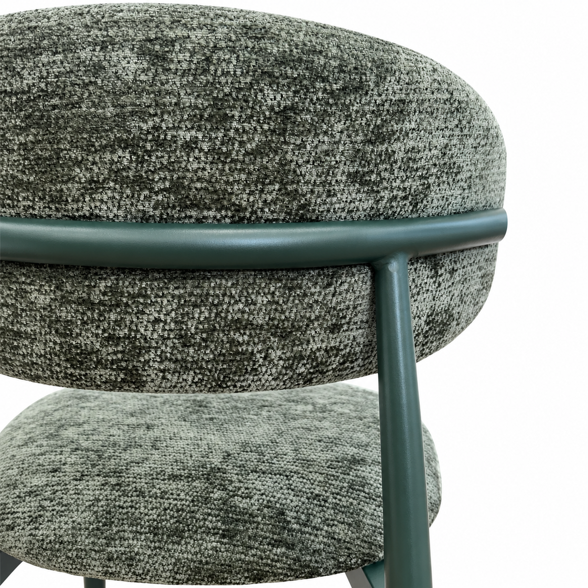 Sienna Green Kitchen Dining Chair - Green
