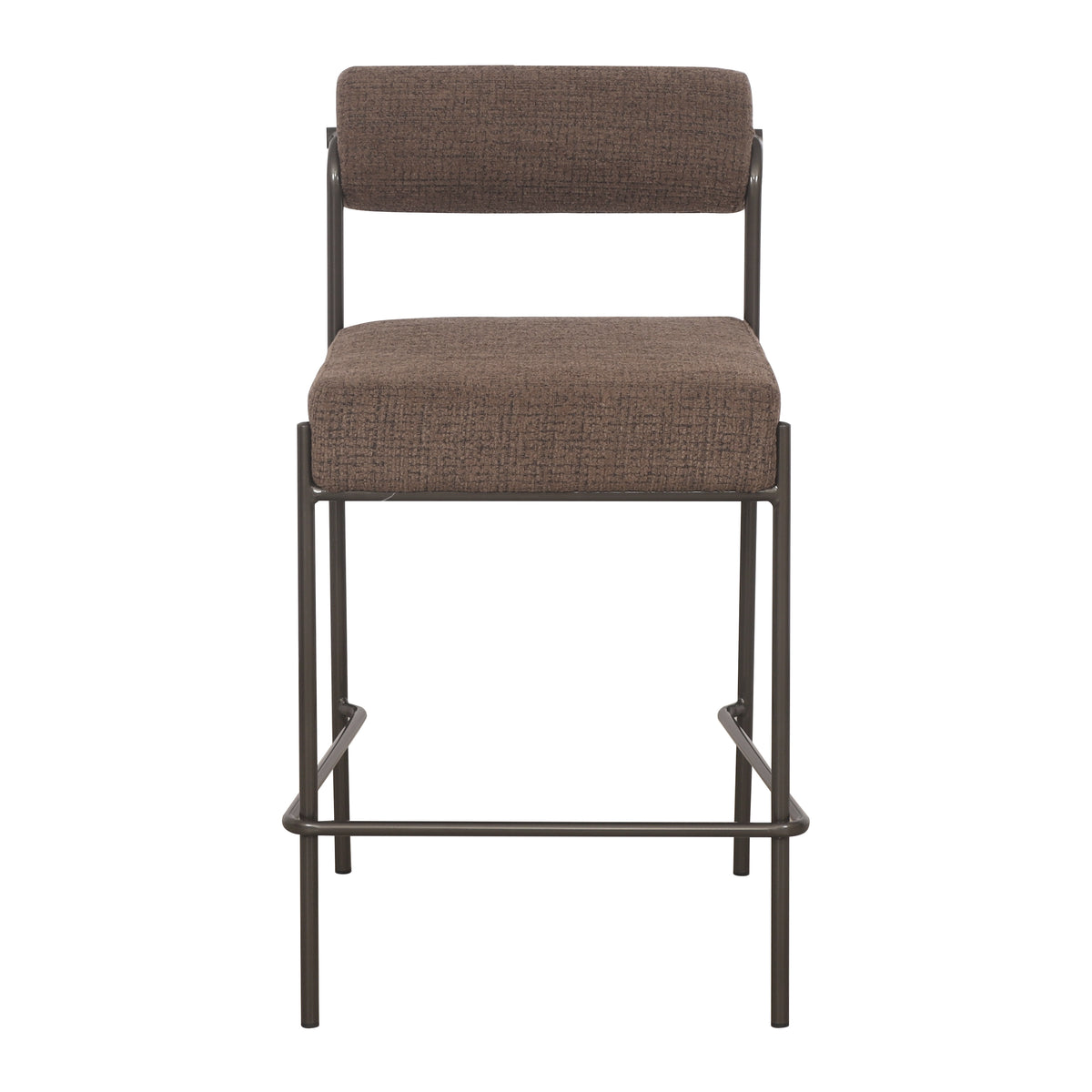 PRE ORDER - Rolo Kitchen Bar Chair - Chocolate on Chocolate