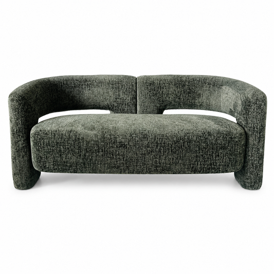Bella 2 Seat Sofa Lounge - Emerald