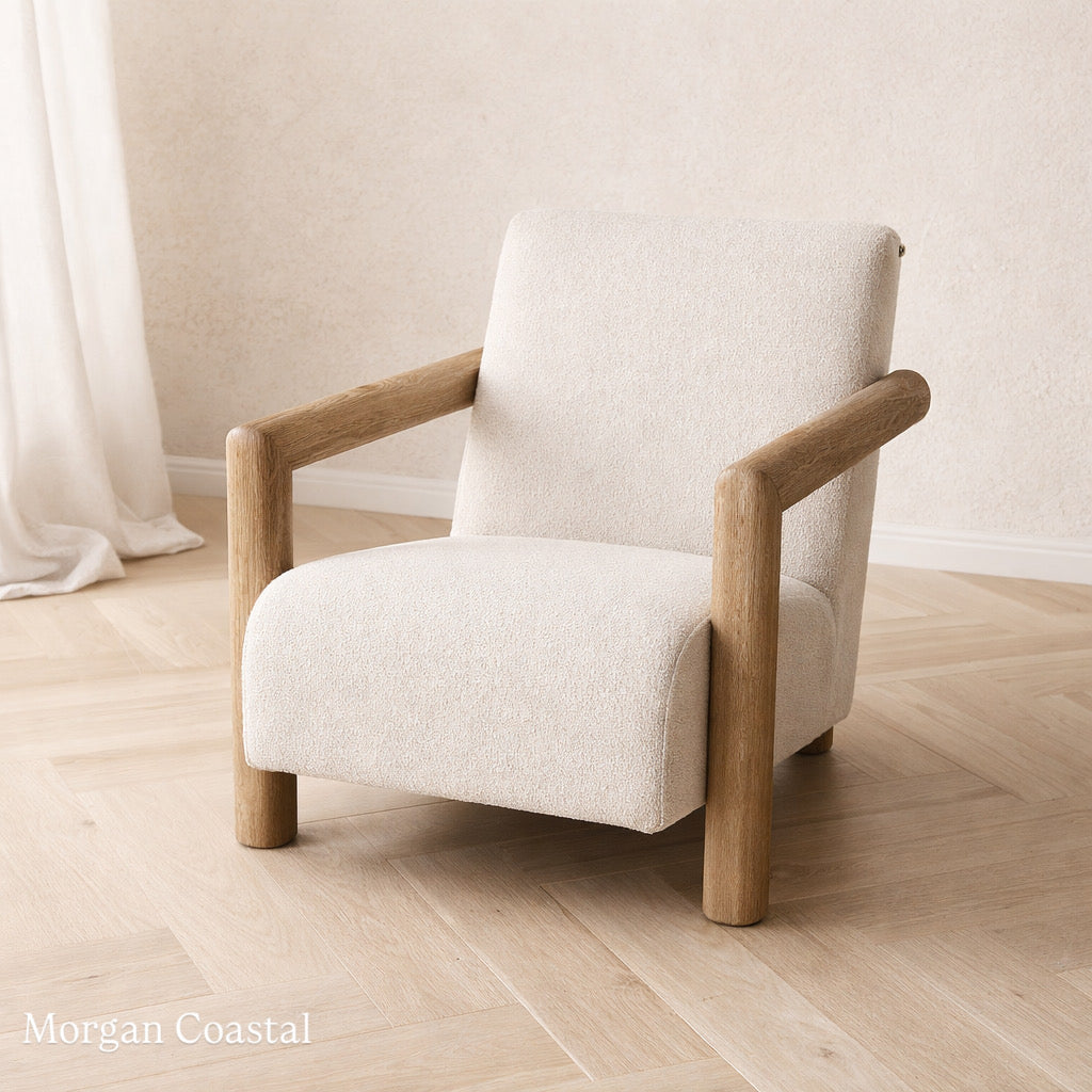 Loom & Living Morgan Coastal Timber Accent Chair  image 3