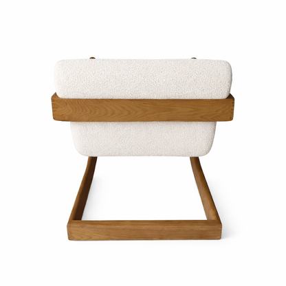Coastal Bridges Solid Timber Accent Chair - Natural