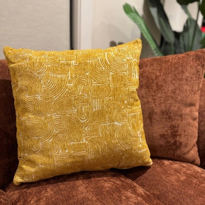Loom & Living Lux Cushion - Uber Mustard image 3