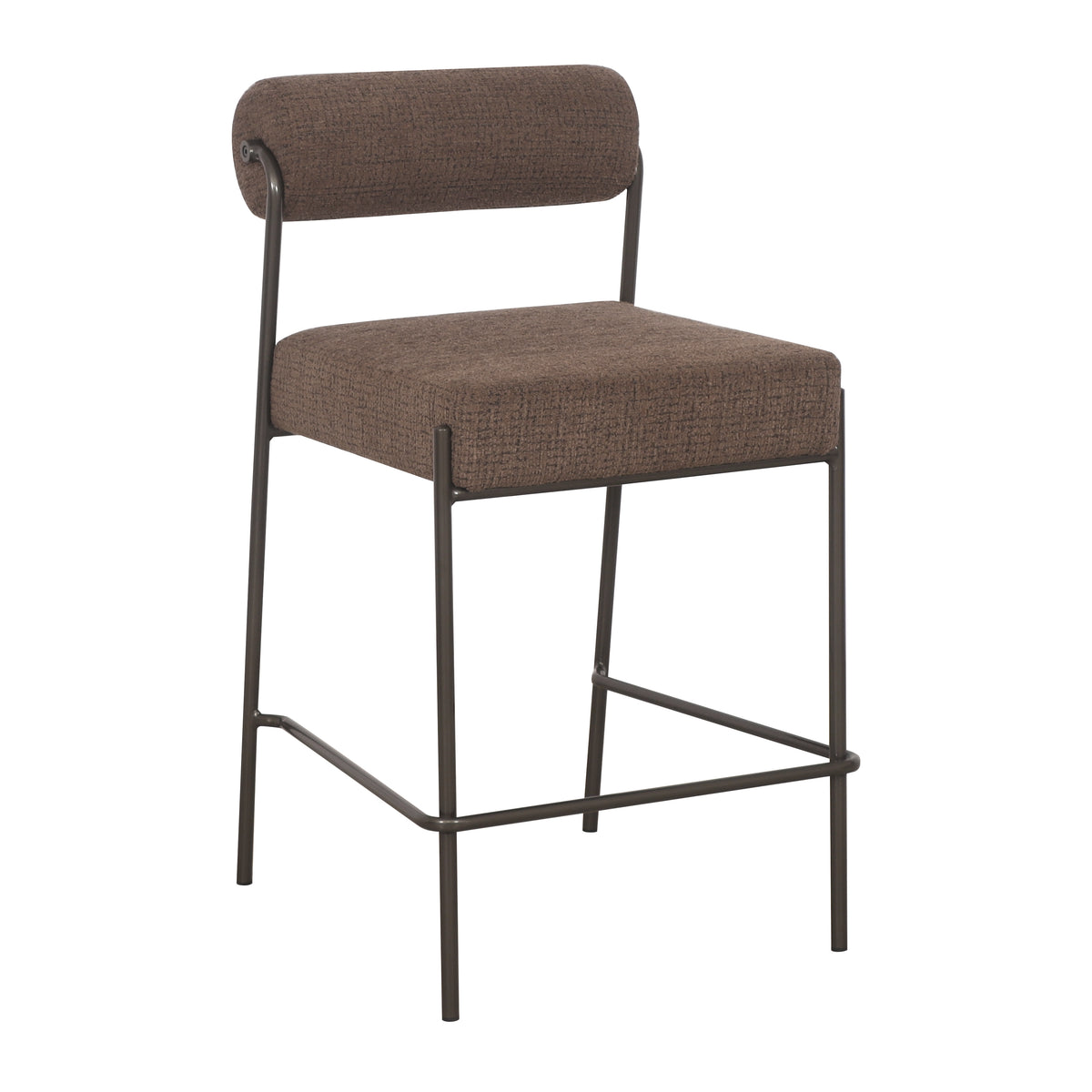 PRE ORDER - Rolo Kitchen Bar Chair - Chocolate on Chocolate