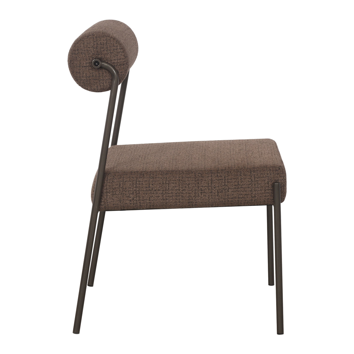 PRE ORDER - Rolo Dining Chair - Chocolate on Chocolate