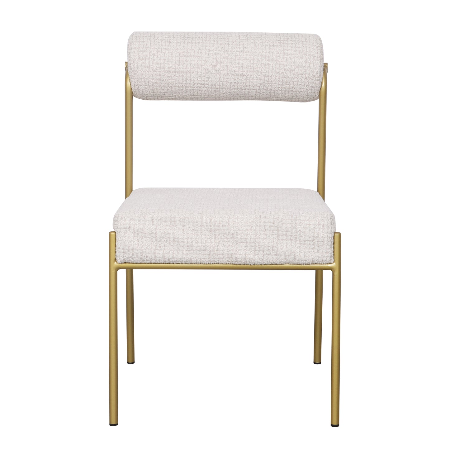 Loom & Living - Rolo Dining Chair - Matt Gold image 1