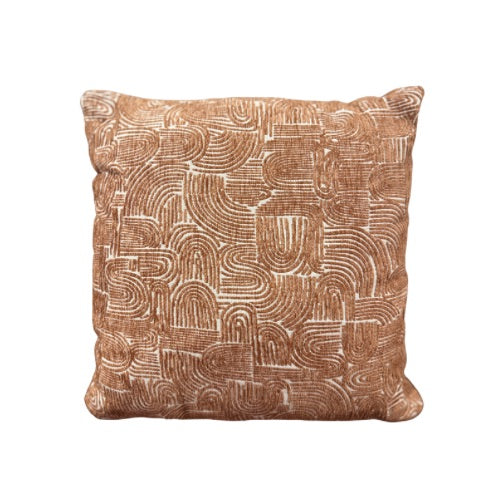 Loom & Living Lux Cushion - Uber Rust image 0