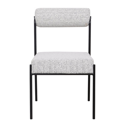 Loom & Living - Rolo Dining Chair - Matt Black image 1