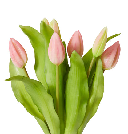 Realistic Artificial Tulip Bud Bundle - 18 x 18 x 30cm image 1