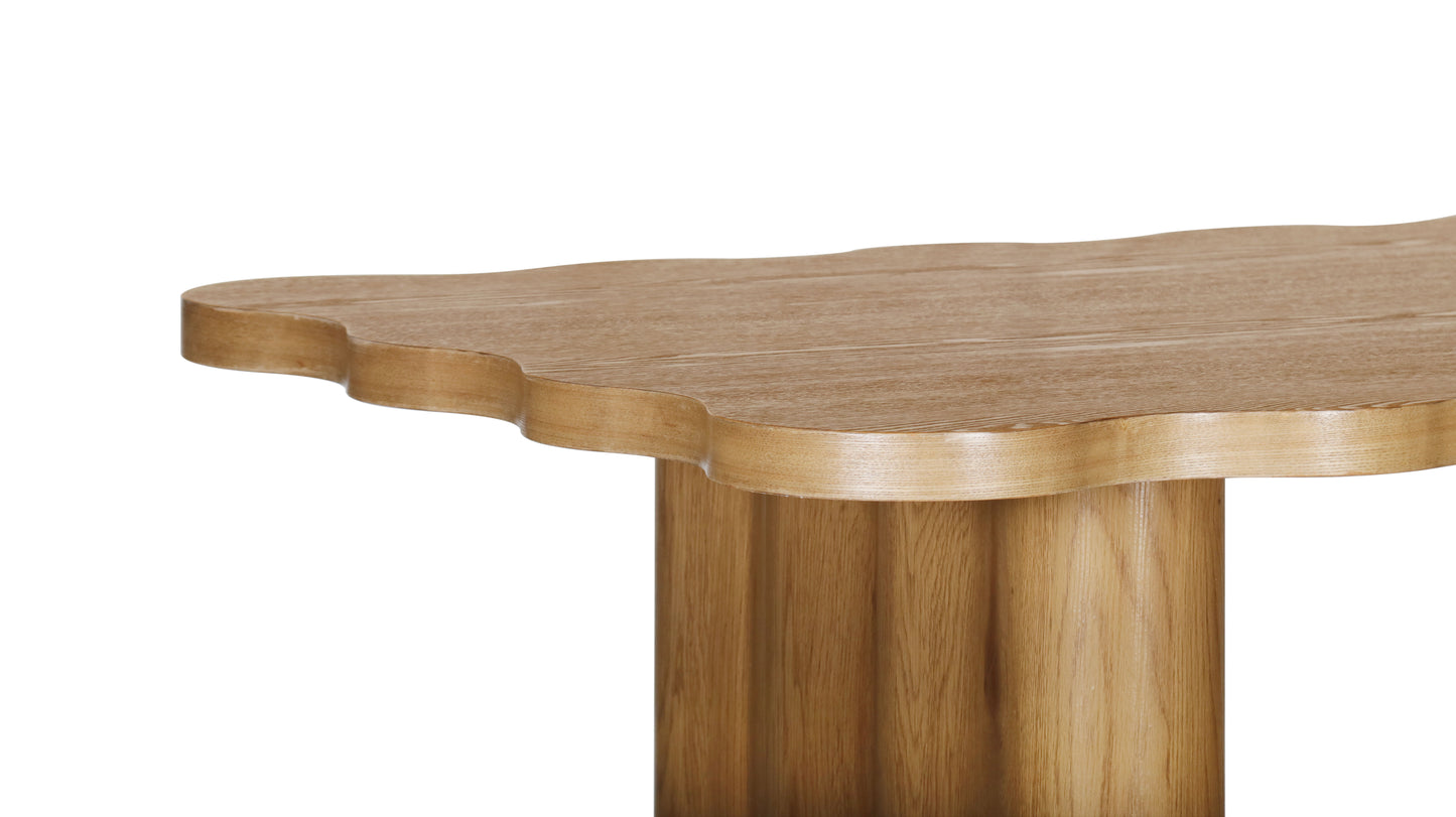 Wave Collection - Timber Dining Table - Oak - Arriving Christmas Break image 2