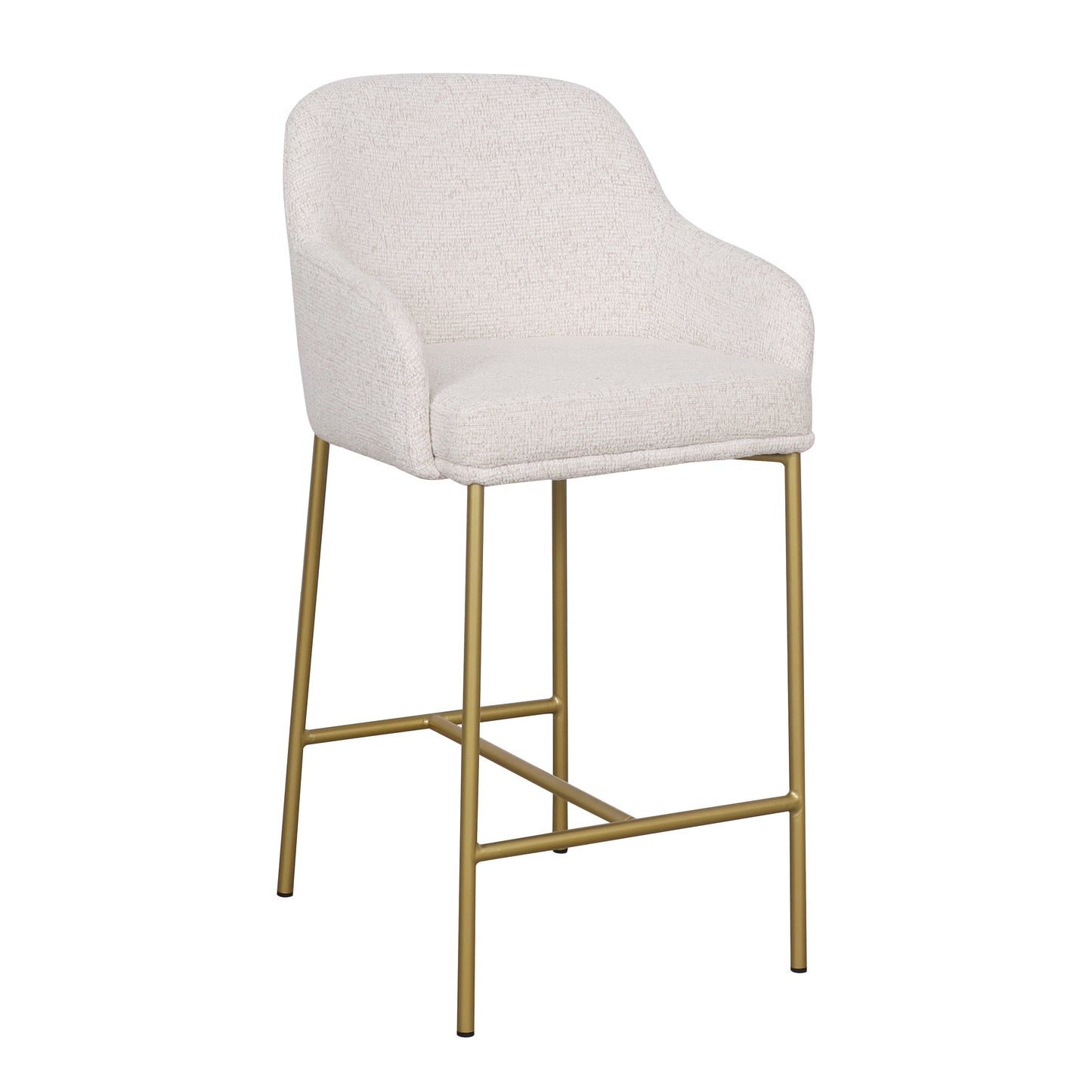 Loom & Living - Lauren Kitchen Bar Stool - Gold Accent  image 0