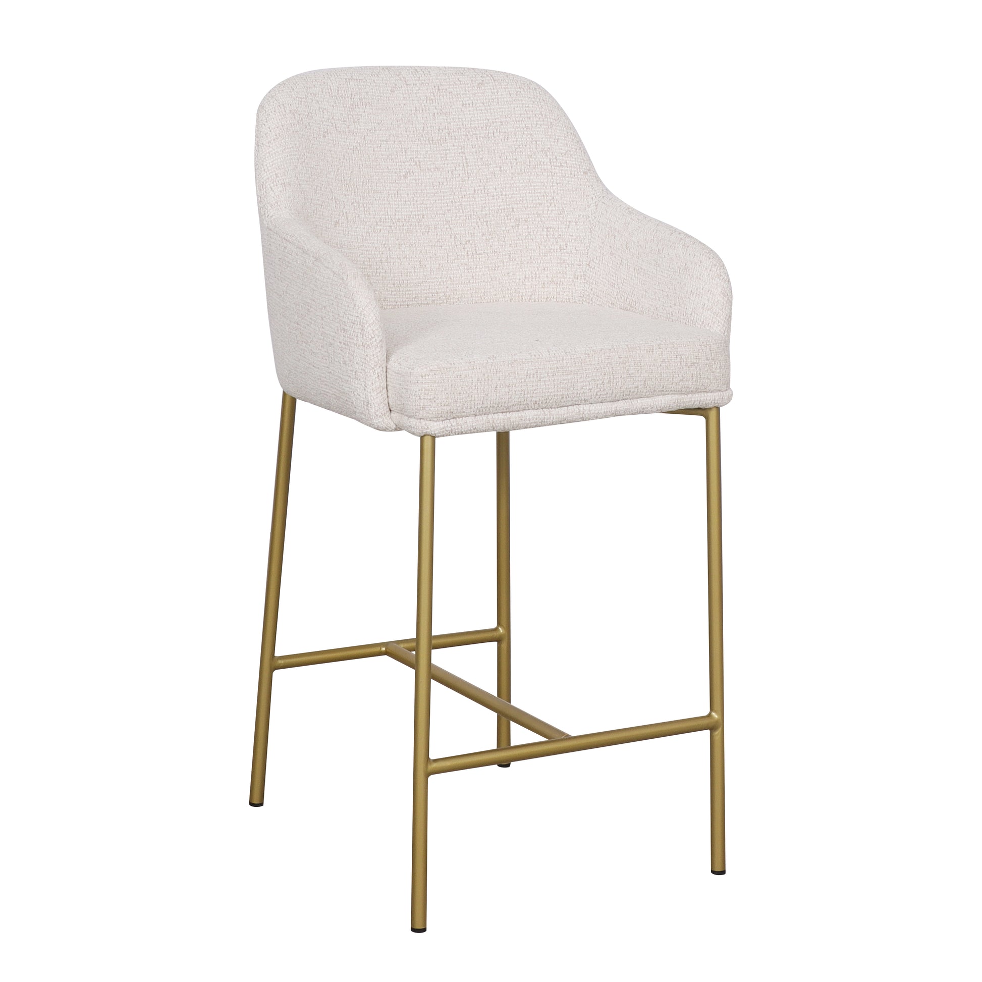 Loom & Living - Lauren Kitchen Bar Stool - Gold Accent  image 0