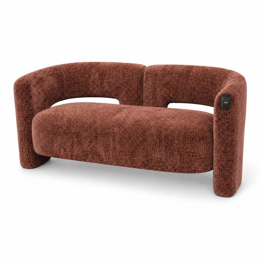 Bella 2 Seat Sofa Lounge - Ember