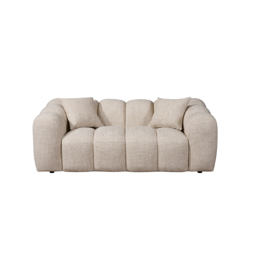 Annabelle 2 Seat Sofa Lounge - Oatmeal Dust
