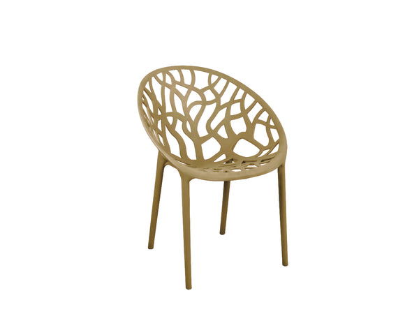 Filagree Beige UV rated Outdoor Dining Chair