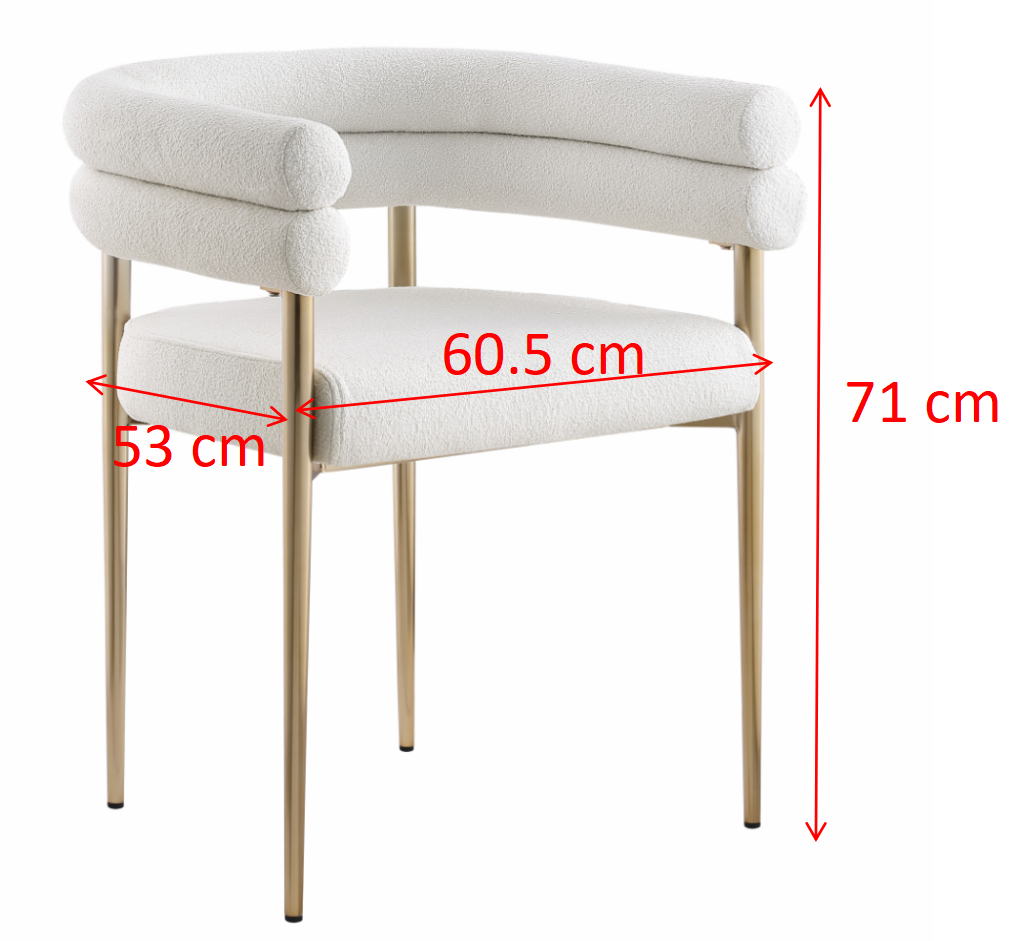 Annabelle Collection Dining Chair - Grey Storm 151 image 1