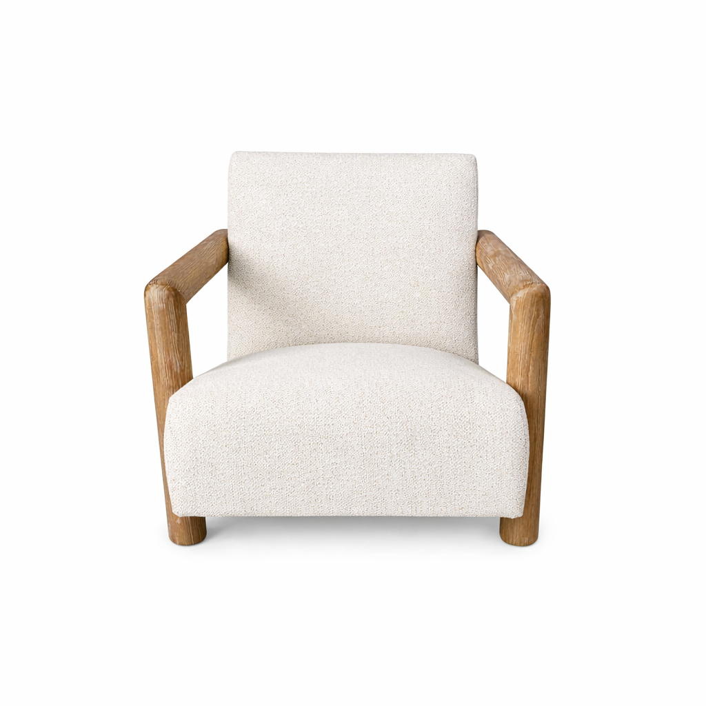 Loom & Living Morgan Coastal Timber Accent Chair  image 1