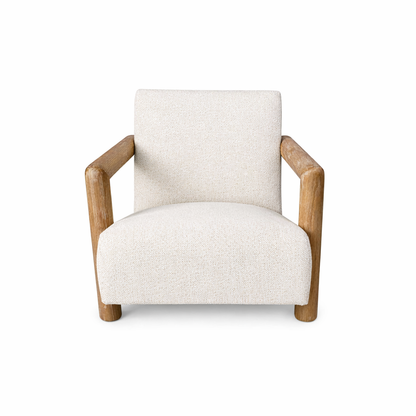 Loom & Living Morgan Coastal Timber Accent Chair  image 1