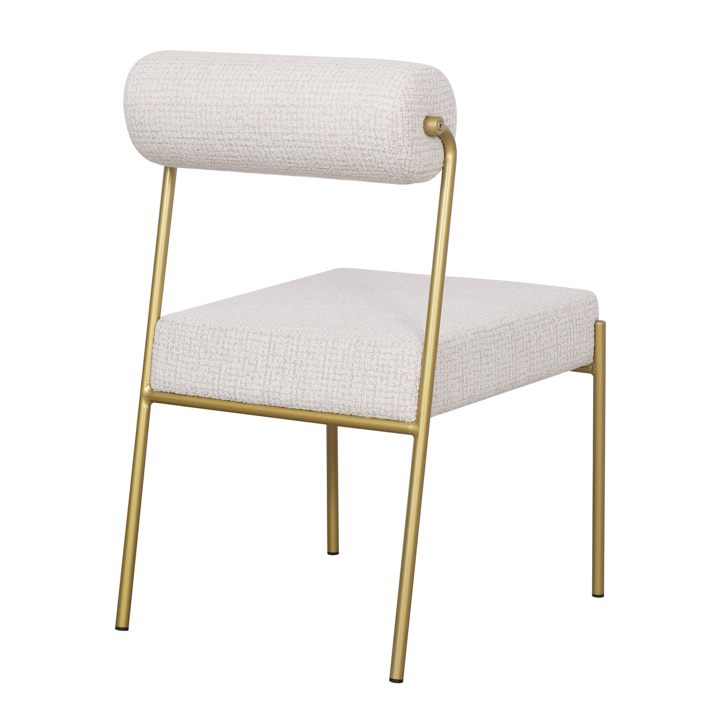 Loom & Living - Rolo Dining Chair - Matt Gold image 4