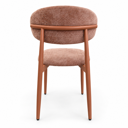 Sienna Terracotta Rust Kitchen Dining Chair -Rust