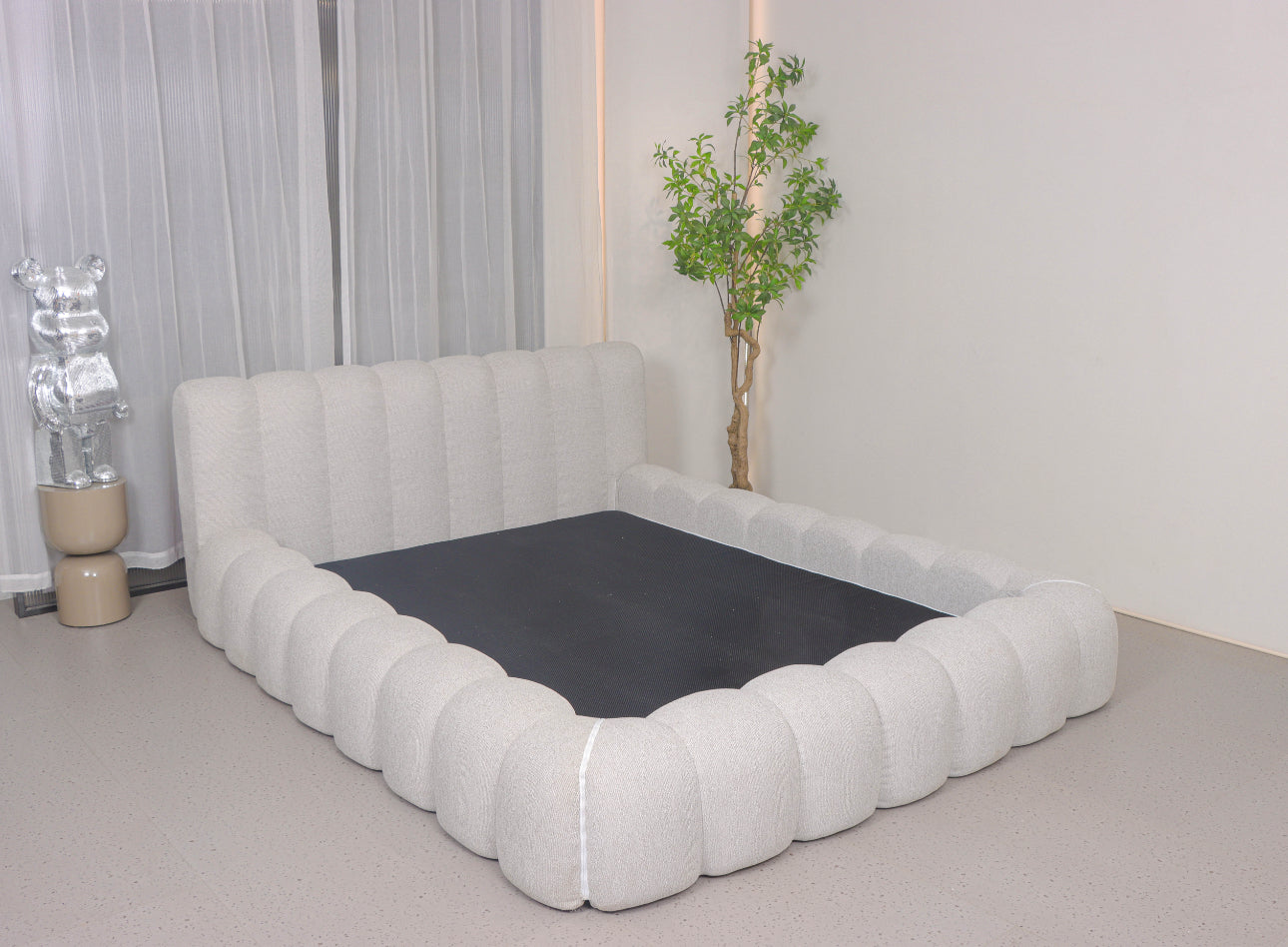 Bed In A Box - Queen Size Padded bedhead & surround image 0