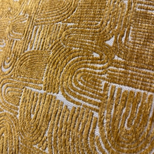 Loom & Living Lux Cushion - Uber Mustard image 2