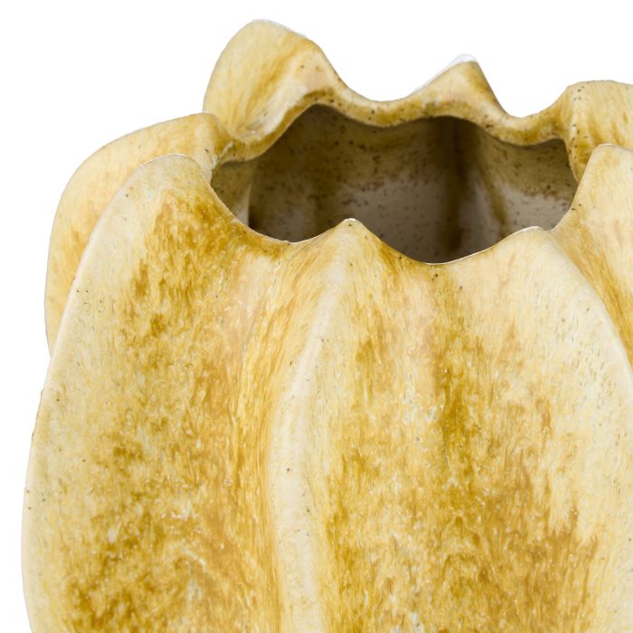 Albany Ceramic Vase - Amber 16cm image 1