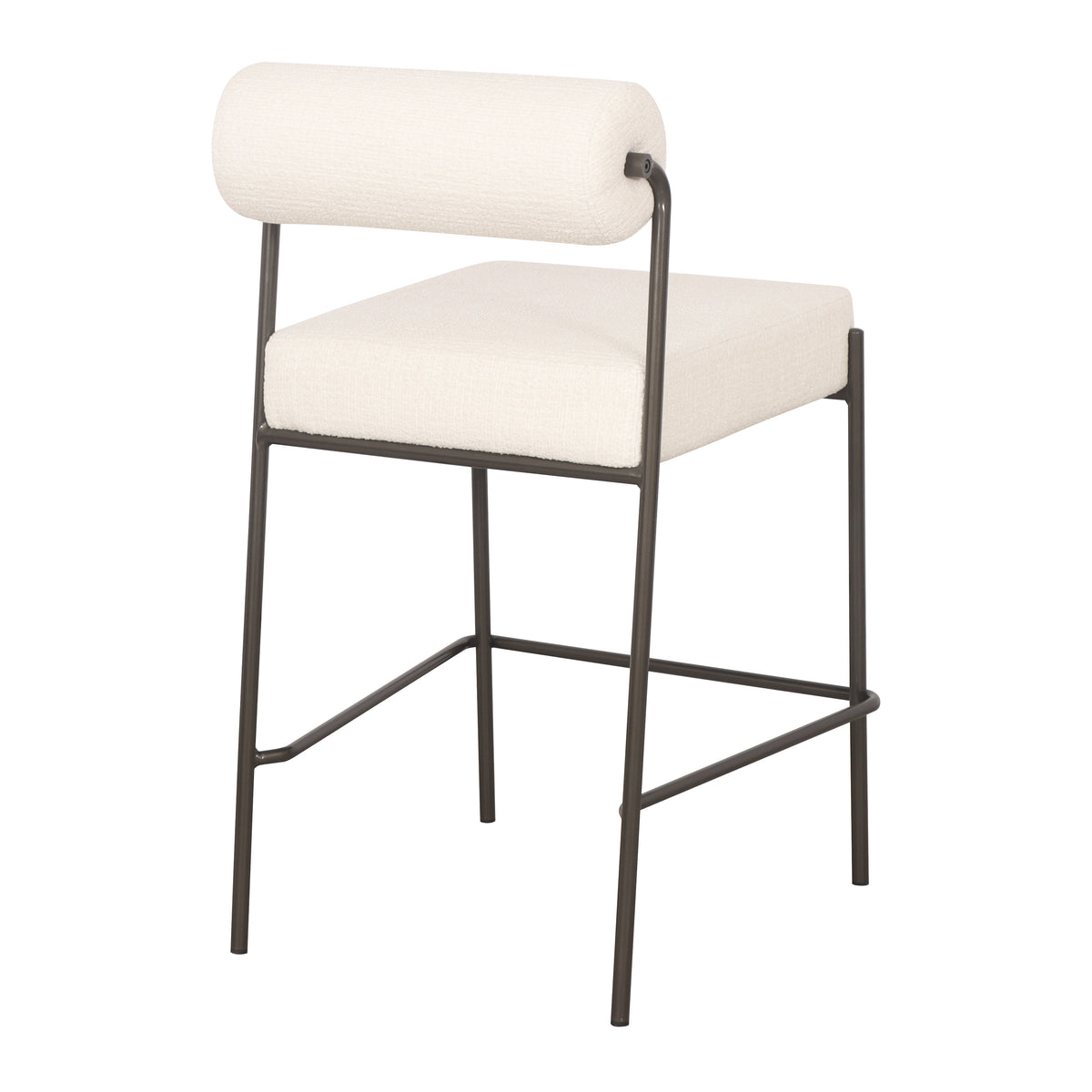 PRE ORDER - Rolo Kitchen Bar Chair - Vanilla on Chocolate