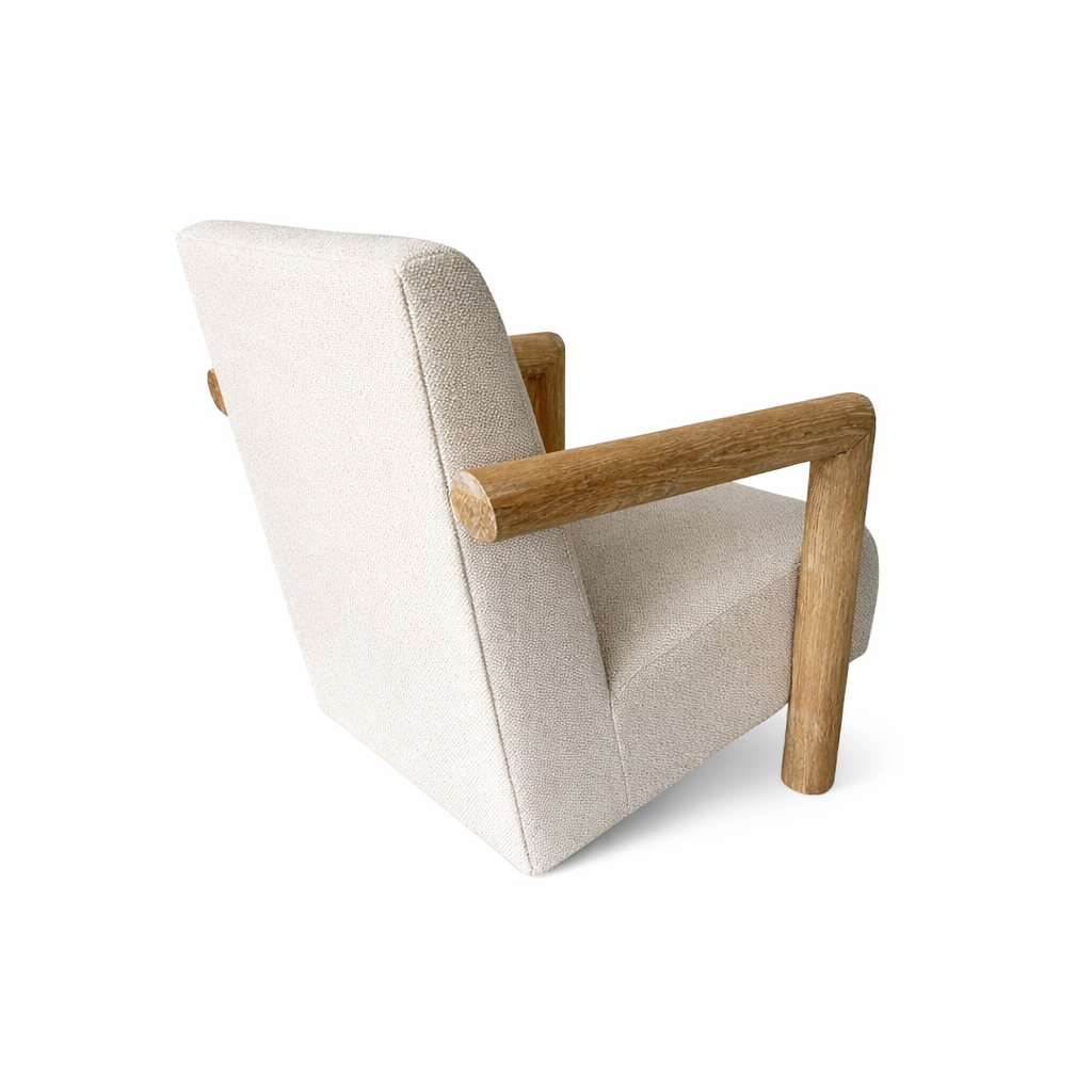 Loom & Living Morgan Coastal Timber Accent Chair  image 2