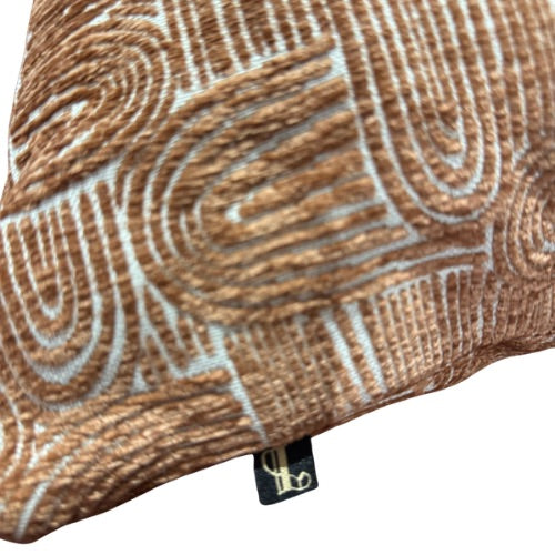 Loom & Living Lux Cushion - Uber Rust image 1