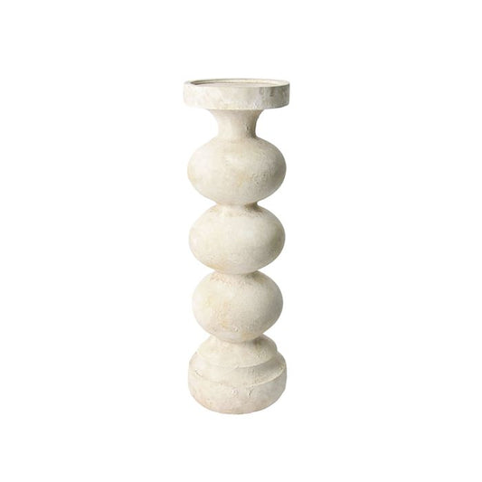 Amalfi Bordon Candleholder Beige - 36.5cm image 0