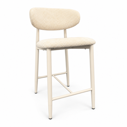 Sienna Ivory Kitchen Bar Stool - Ivory
