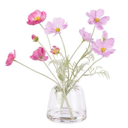 ROGUE POPPY COSMOS MIX - GISELLE VASE PINK & PURPLE image 0
